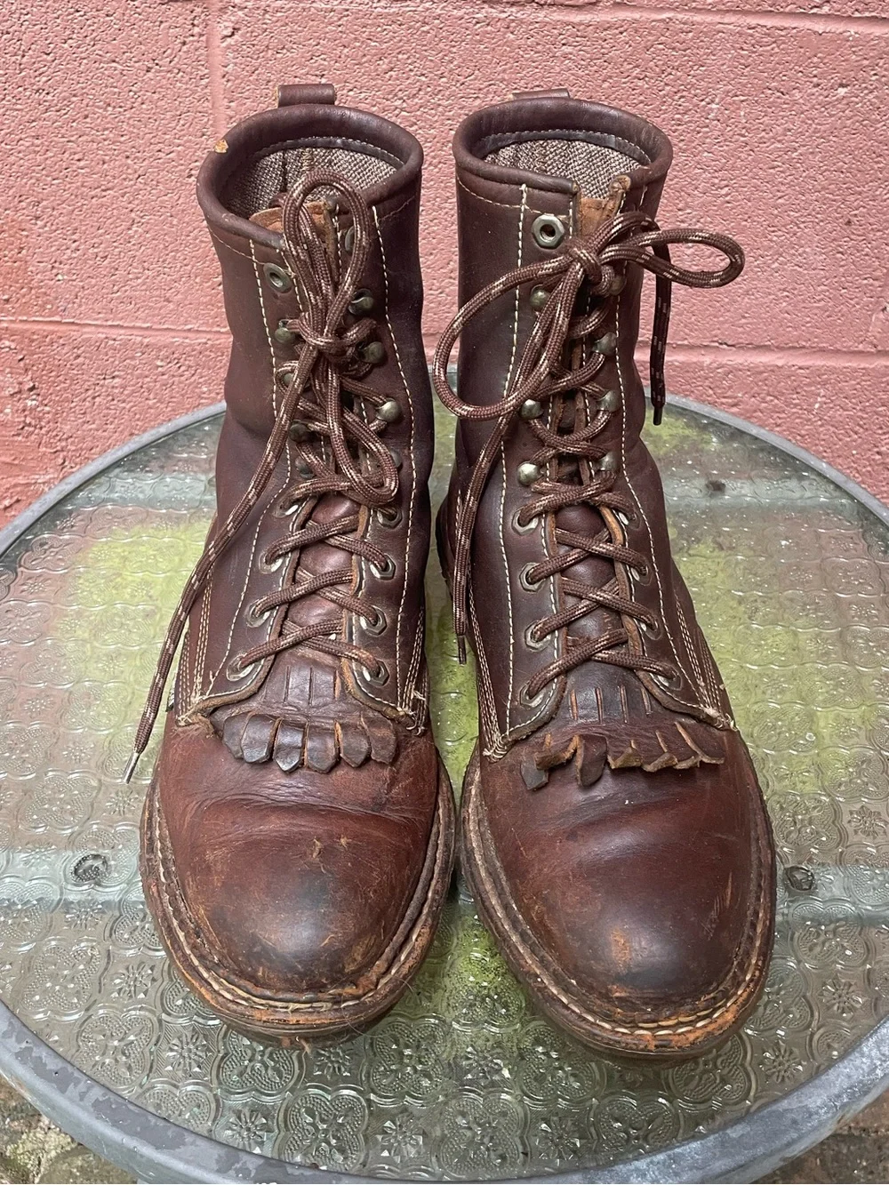Wolverine Rancher Lace Up Boots Size 9.5